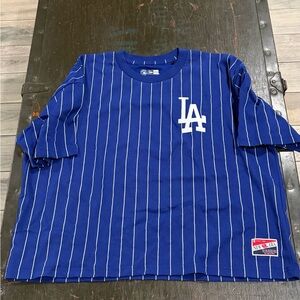 Blue Striped LA T-Shirt
